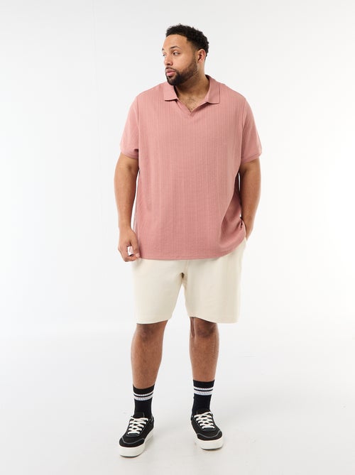 Polo regular fit met korte mouwen - Kiabi