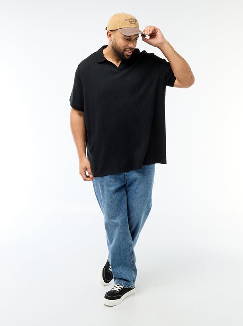 Polo regular fit met korte mouwen - Kiabi