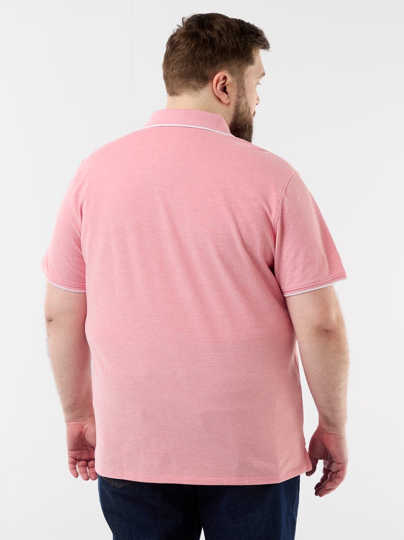 Polo regular fit Oranje - Kiabi