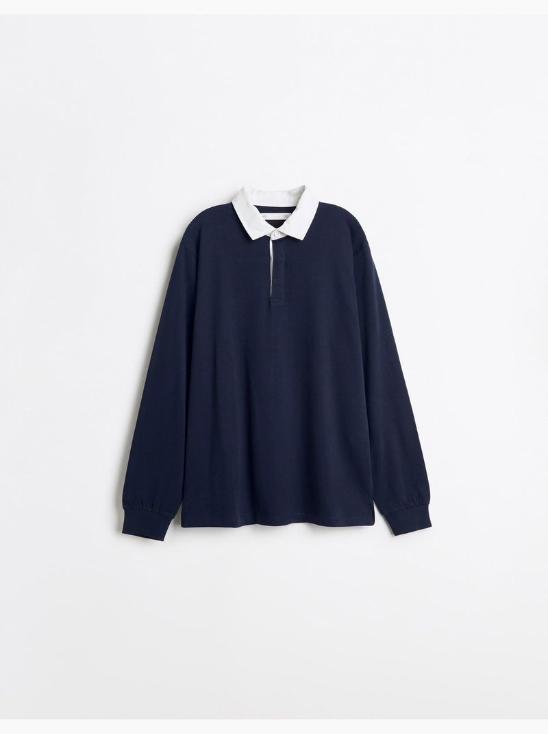 Polo rugby, mo fashion Bleu - Kiabi
