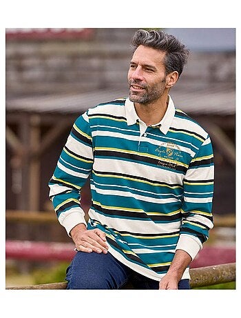 Polo Rugby Rayé Sportwear - ATLAS FOR MEN