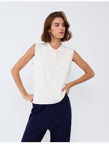 Polo sans manches, mo fashion