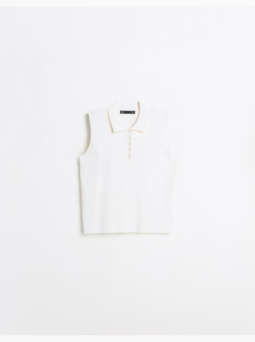 Polo sans manches, mo fashion - Kiabi