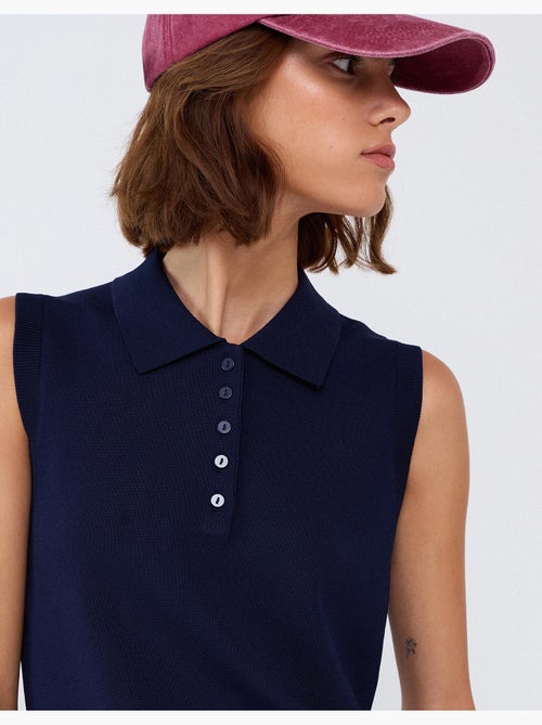 Polo sans manches, mo fashion - Kiabi