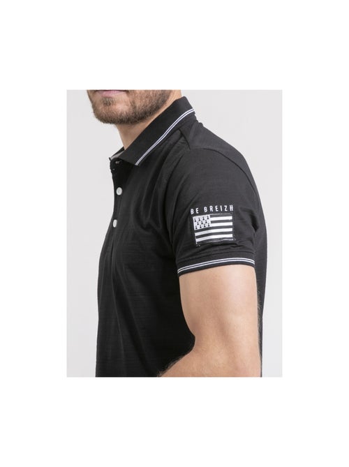 Polo shirt met korte mouwen van puur katoen pwenn - Kiabi