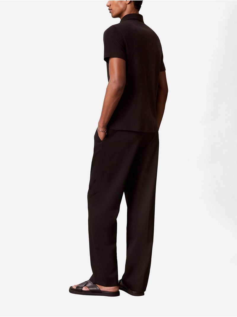 Polo shirt om aan te trekken - Calvin Klein Zwart - Kiabi