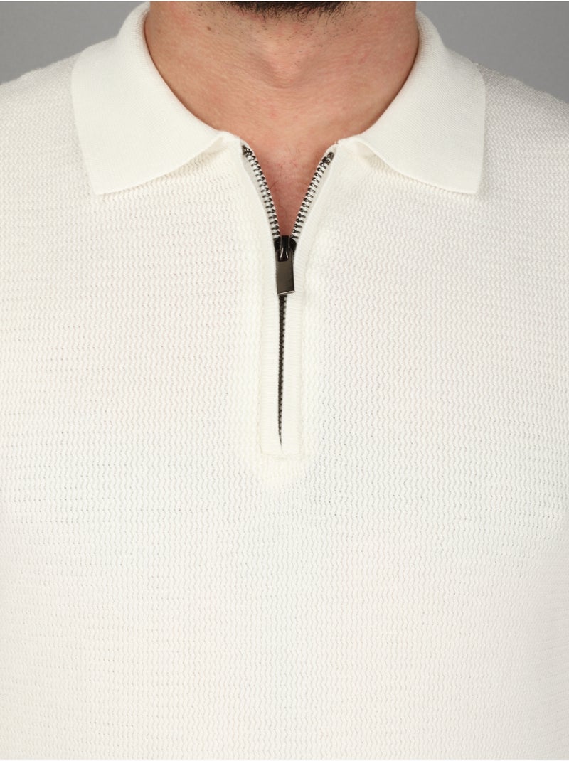Polo shirt om aan te trekken - Frilivin Wit - Kiabi