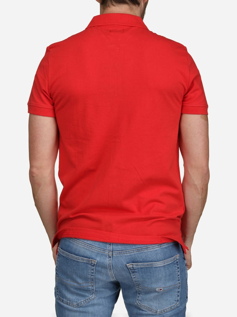 Polo shirt om aan te trekken - Torrente Rood - Kiabi