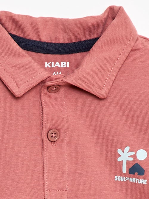 Polo T-shirt met print - Kiabi
