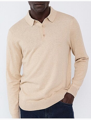 Polo tricoté avec cachemire, mo fashion