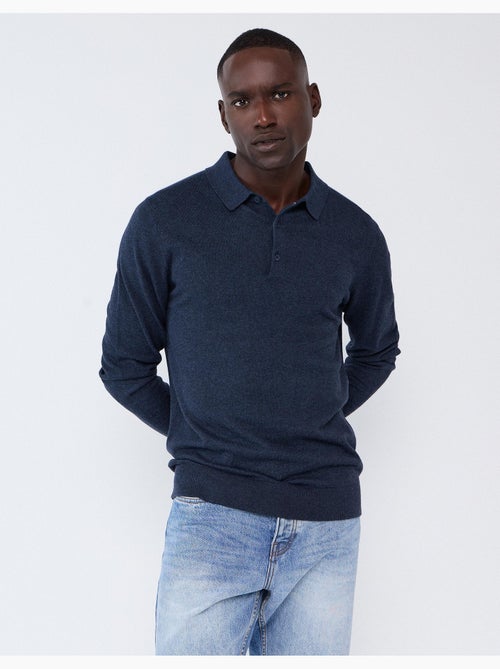 Polo tricoté avec cachemire, mo fashion - Kiabi Polo tricoté avec cachemire, mo fashion - Kiabi