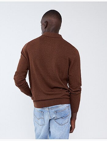 Polo tricoté avec cachemire, mo fashion