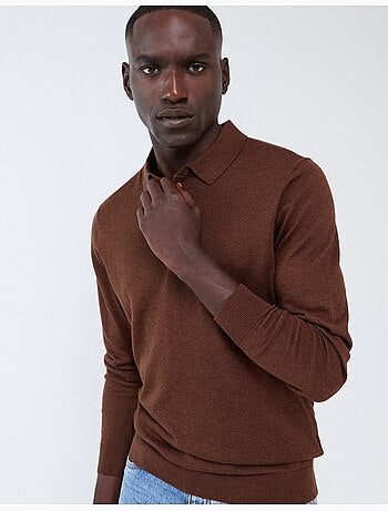 Polo tricoté avec cachemire, mo fashion
