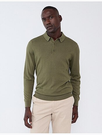 Polo tricoté avec cachemire, mo fashion