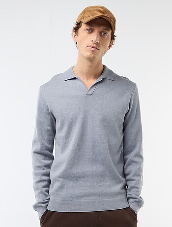 Polo trui van tricot