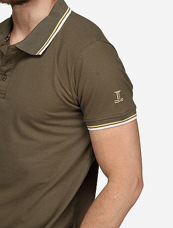 Polo uni à liseré - Torrente