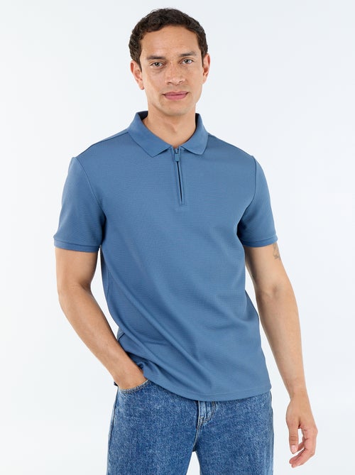 Polo uni à manches courtes pour homme - Kiabi Polo uni à manches courtes pour homme - Kiabi