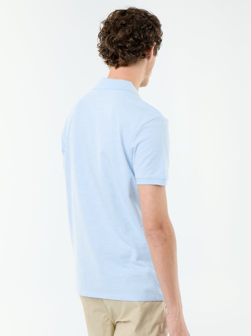 Polo uni pour homme à manches courtes - Kiabi