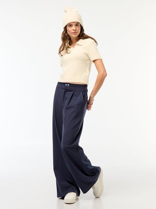 Polo van fantasietricot - Kiabi