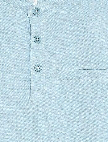 Polo van katoenpiqué