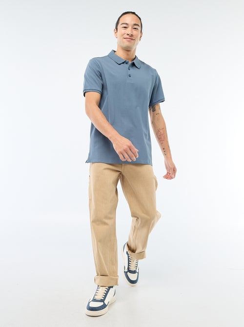 Polo van piquékatoen - Kiabi