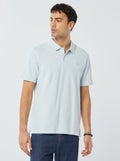 Polo van piquékatoen BLAUW - Kiabi