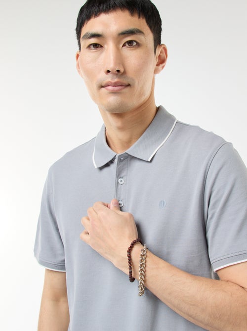 Polo van piquékatoen - Kiabi