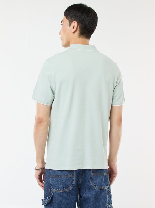 Polo van piquékatoen - Kiabi