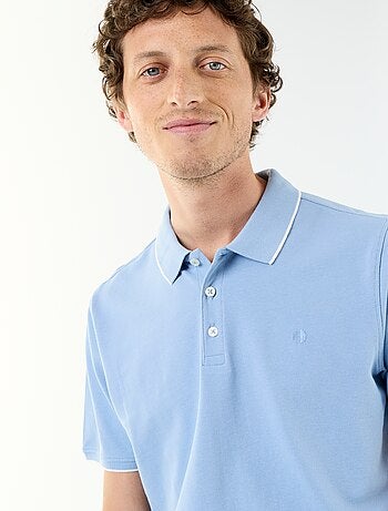 Polo van piquékatoen