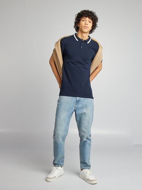 Polo van piquékatoen - Kiabi