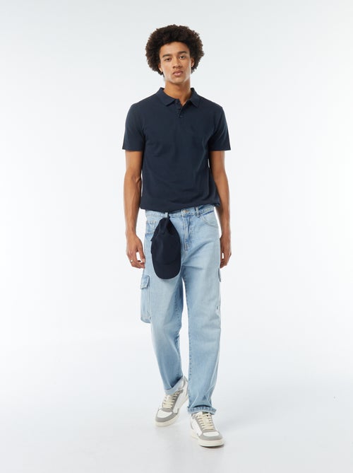 Polo van piquékatoen - Kiabi