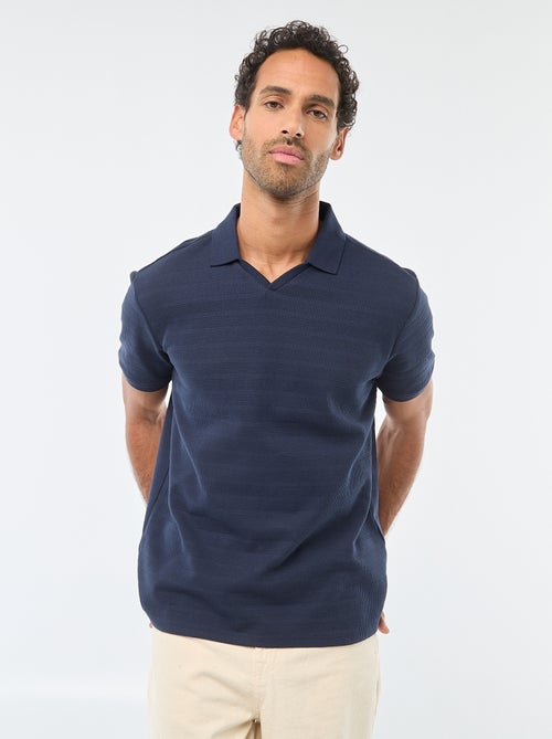 Polo van piquékatoen met korte mouw - Kiabi