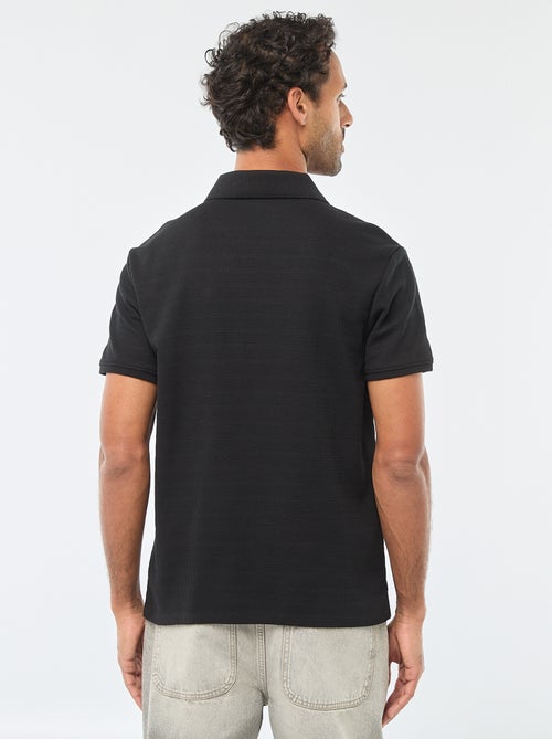 Polo van piquékatoen met korte mouw - Kiabi