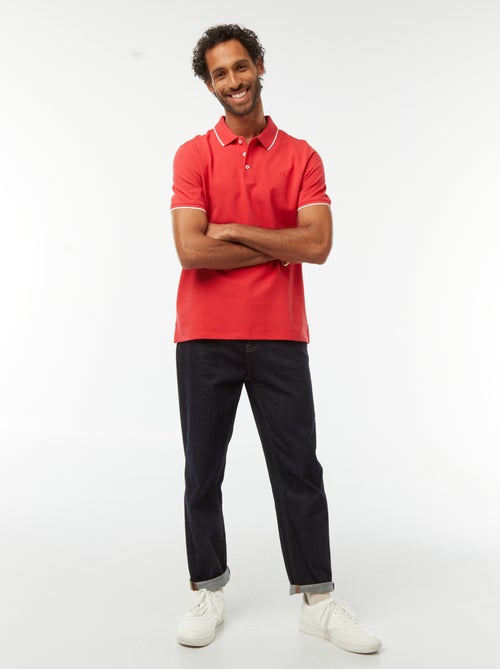 Polo van piquékatoen - Kiabi