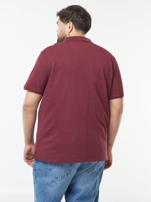 Polo van piquéstof - Kiabi