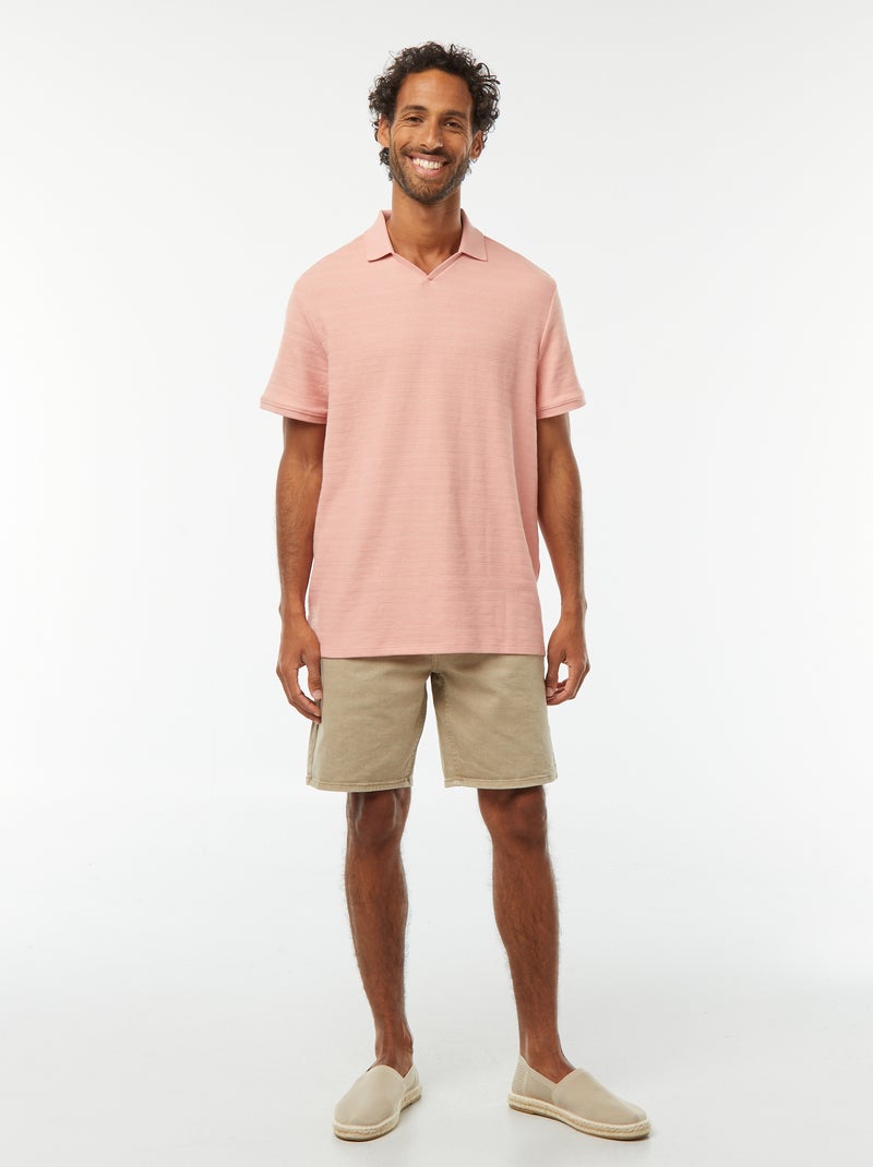 Polo van piquétricot ROSE - Kiabi