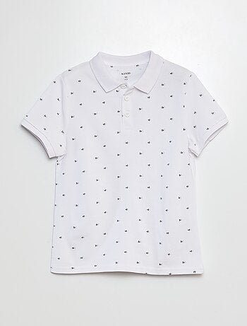 Polo van piquétricot