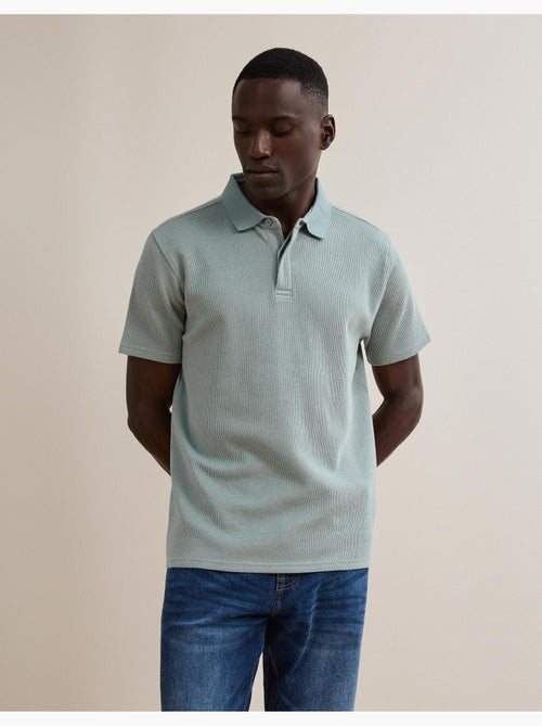 Polo waffle, MO Fashion - Kiabi Polo waffle, MO Fashion - Kiabi
