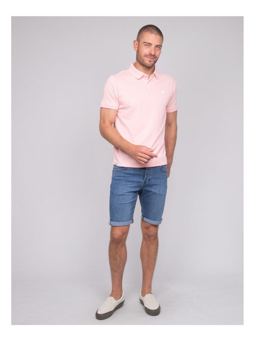 Polokai effen poloshirt met korte mouwen - Kiabi