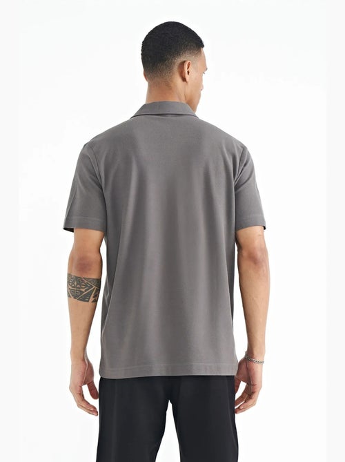 Poloshirt katoen met tekstprint tommy - Kiabi