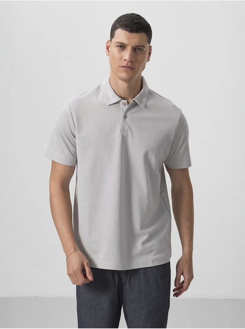 Poloshirt katoen stretch tommy - Kiabi