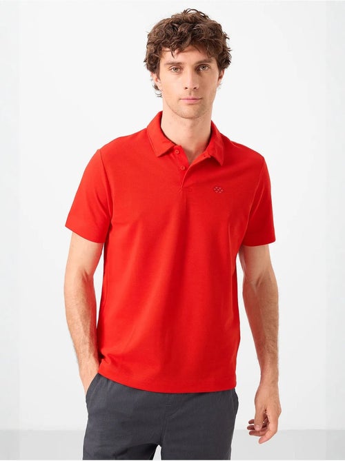 Poloshirt katoen stretch tommy - Kiabi