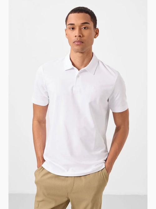 Poloshirt katoen stretch tommy - Kiabi