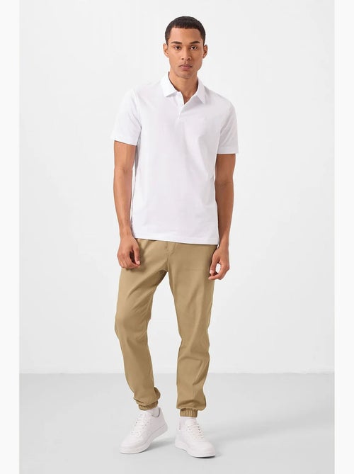 Poloshirt katoen stretch tommy - Kiabi