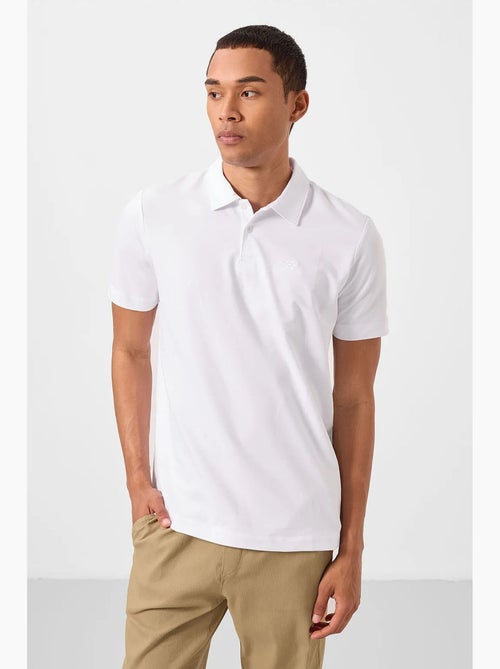 Poloshirt katoen stretch tommy - Kiabi