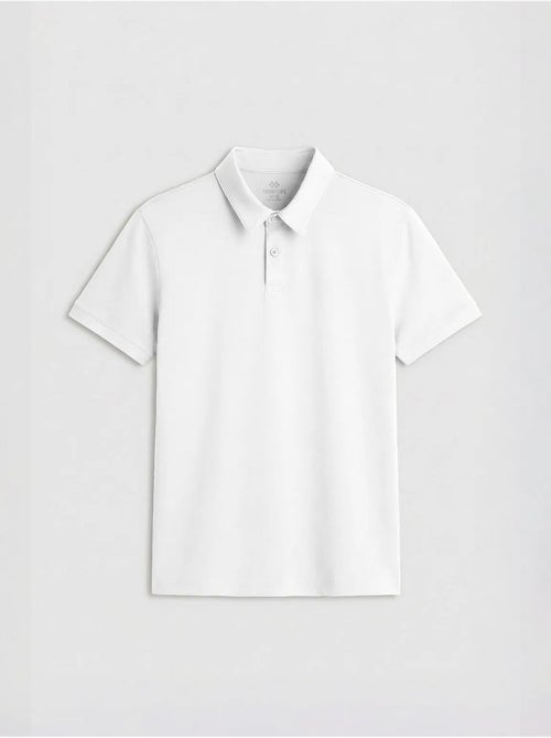 Poloshirt katoen stretch tommy - Kiabi