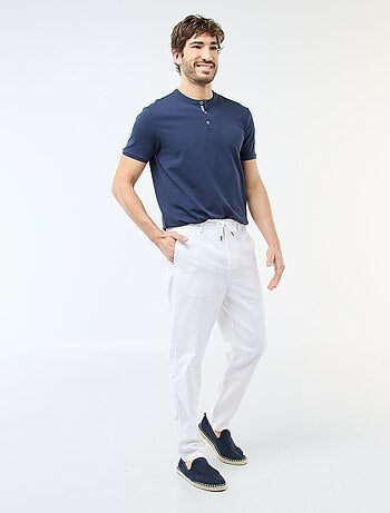Poloshirt met mao-kraag