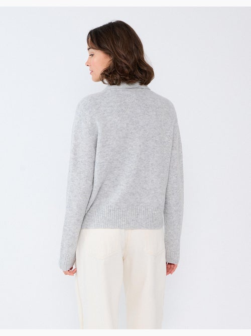 Poloshirt met wol- en alpacamix, mo fashion - Kiabi Poloshirt met wol- en alpacamix, mo fashion - Kiabi