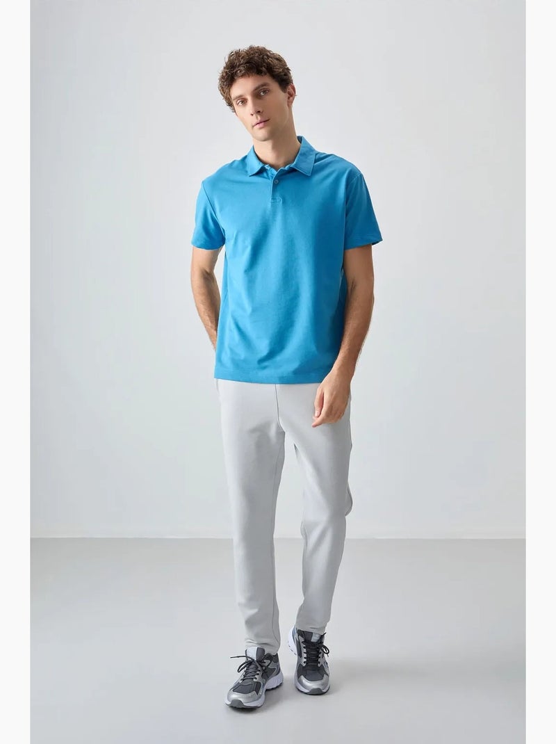 Poloshirt ruimvallend tommy Blauw - Kiabi
