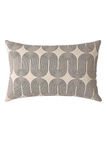 Polycotton kussenhoes met metallic print